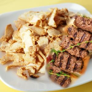Kofte and Chicken Doner