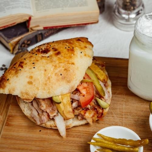 Chicken Doner In Bun