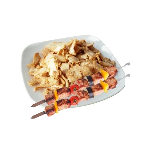 Chicken Shish and Chicken Doner