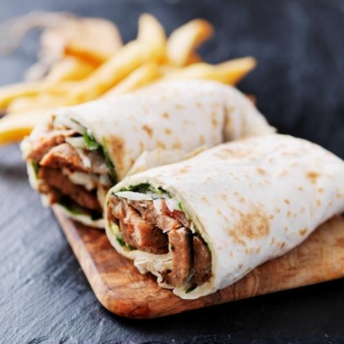 Lamb Doner Wrap